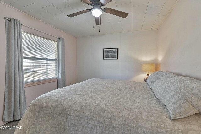 2406 Sewanee St, Lynn Haven, FL 32444 - bedroom with ceiling fan
