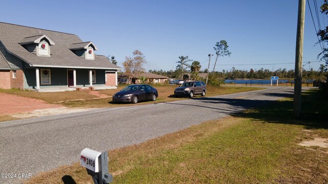 view of road