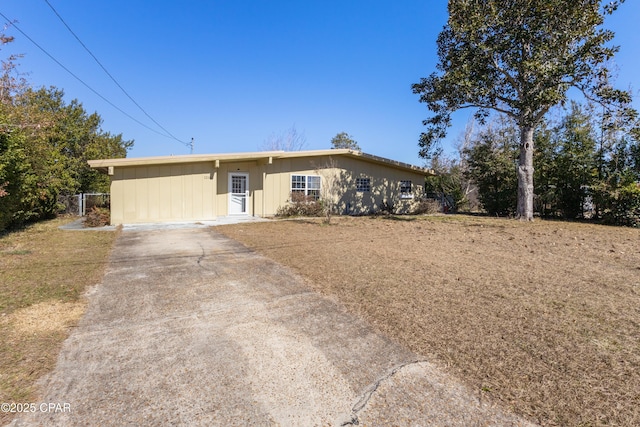 view of ranch-style house