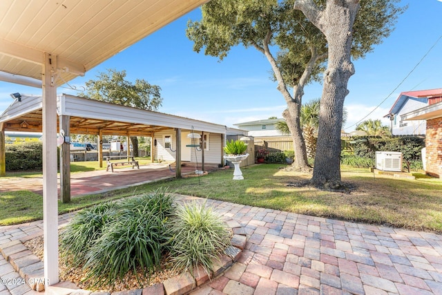 exterior space featuring a patio area