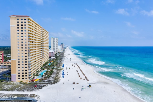 15817 Front Beach Rd Unit 1-1505, Panama City Beach, FL 32413 - view of water feature featuring a view of the beach