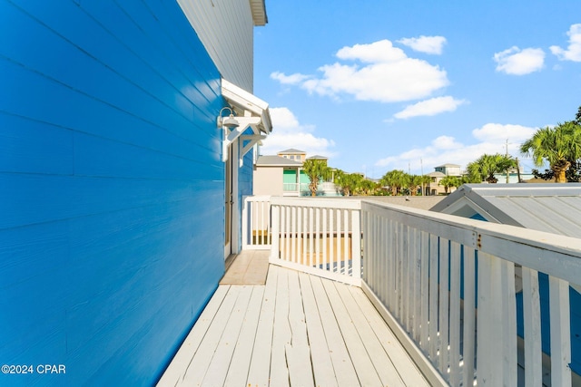 313 Argonaut St, Panama City Beach, FL 32413 - view of wooden terrace