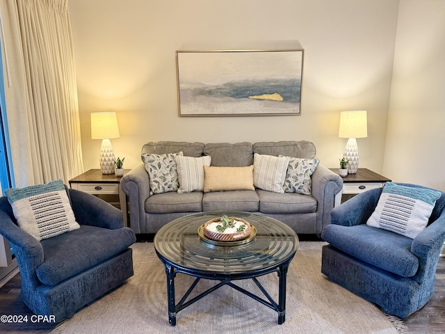 16701 Front Beach Rd Unit 1605, Panama City Beach, FL 32413 - living area with wood finished floors