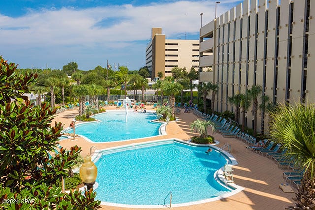 view of pool