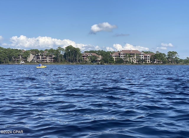 property view of water