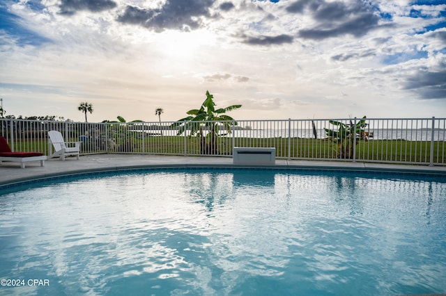 view of pool