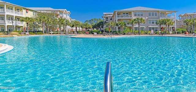 8700 Front Beach Rd Unit 5302, Panama City Beach, FL 32407 - community pool featuring a residential view