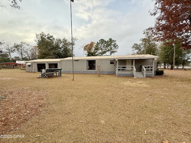 view of rear view of house