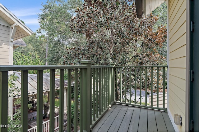 view of deck