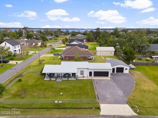 410 W 4th St, Lynn Haven, FL 32444 - aerial perspective of suburban area