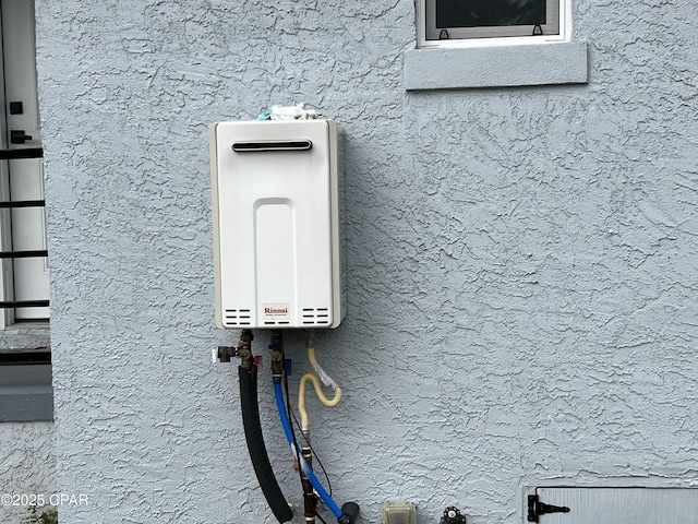 details with tankless water heater