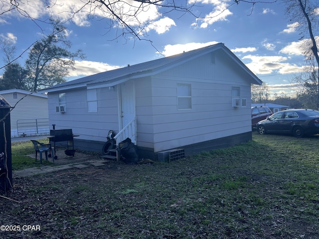 view of rear view of property