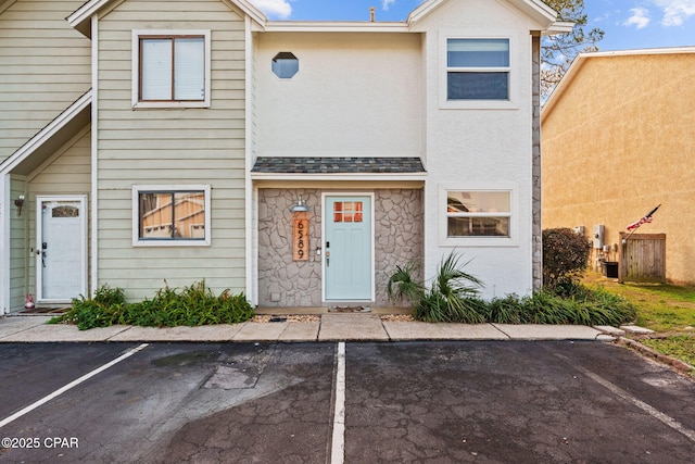 view of townhome / multi-family property