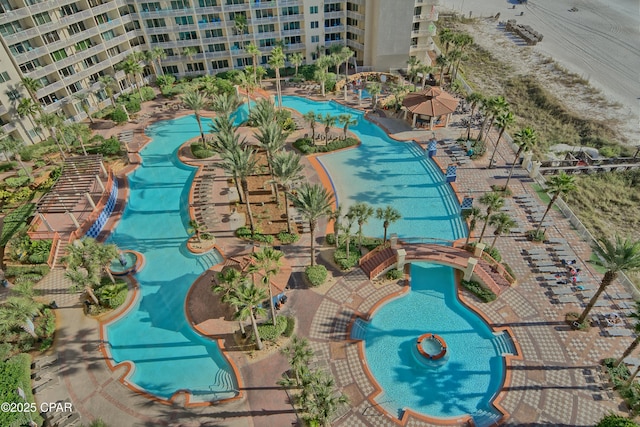 bird's eye view