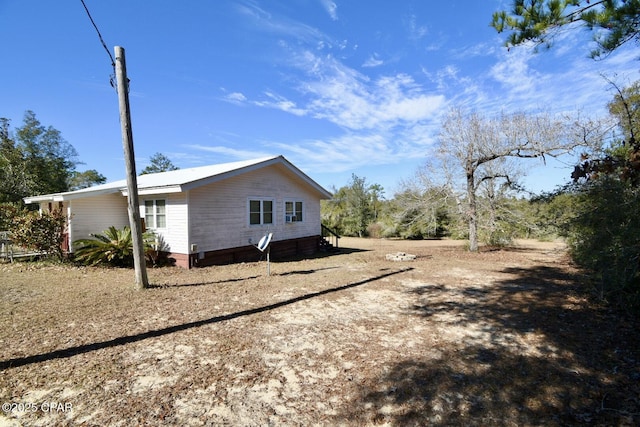 view of side of home