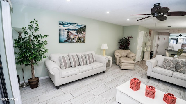 view of living room