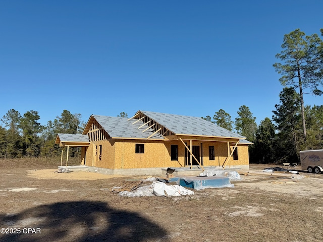 view of rear view of house