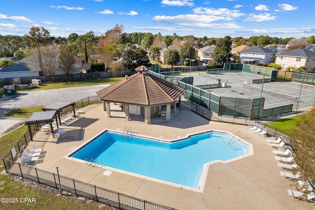 view of pool