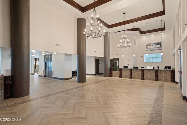 view of community lobby