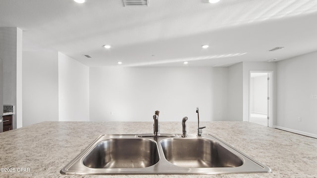 kitchen featuring sink