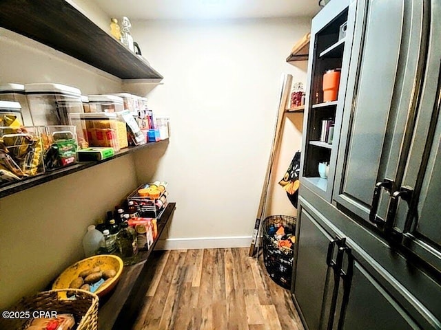 view of pantry