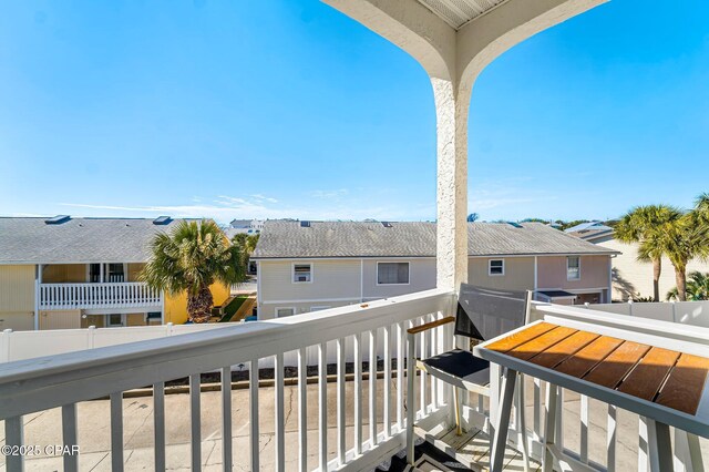17878 Front Beach Rd Unit E2, Panama City Beach, FL 32413 - balcony featuring a residential view