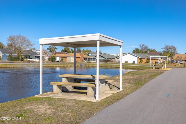 property view of water