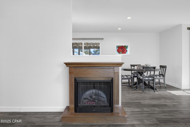 room details featuring wood-type flooring