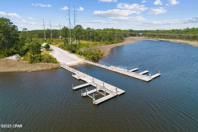 6509 W Sundew Marsh Trl, Panama City Beach, FL 32413 - drone / aerial view of a large body of water