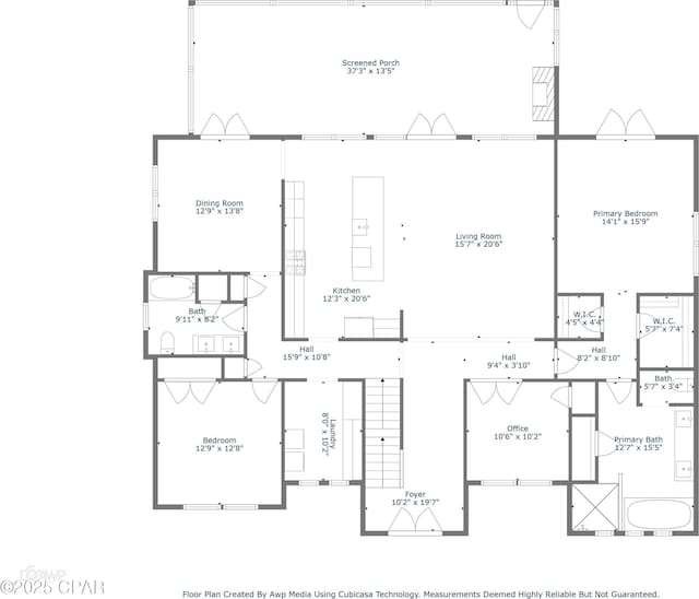 6509 W Sundew Marsh Trl, Panama City Beach, FL 32413 - floor plan / room layout