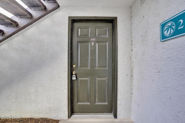 view of entrance to property