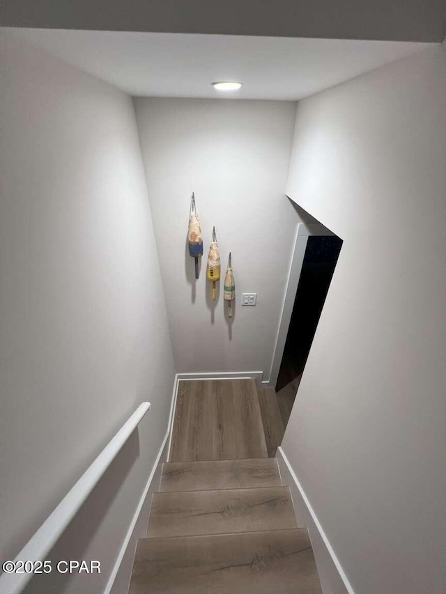 145 Turtle Walk Unit 60, Port St Joe, FL 32456 - stairs with wood finished floors