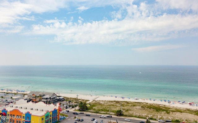 water view featuring a view of the beach