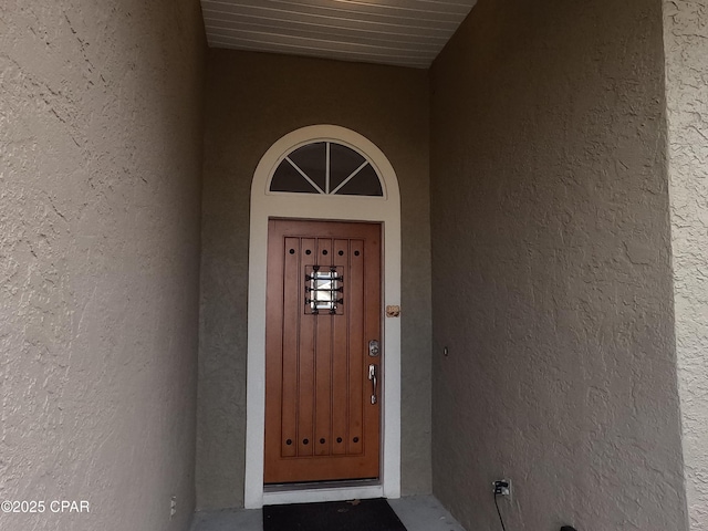 view of entrance to property