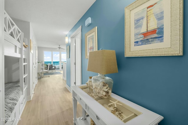 15928 Front Beach Rd Unit 3-1610, Panama City Beach, FL 32413 - corridor with light wood-style floors