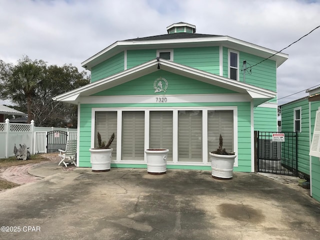 view of rear view of house