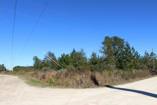 view of road