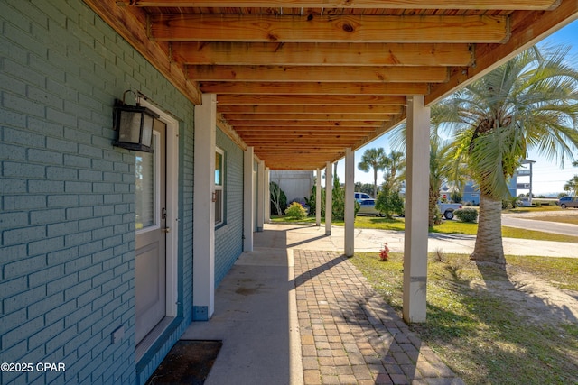 view of patio