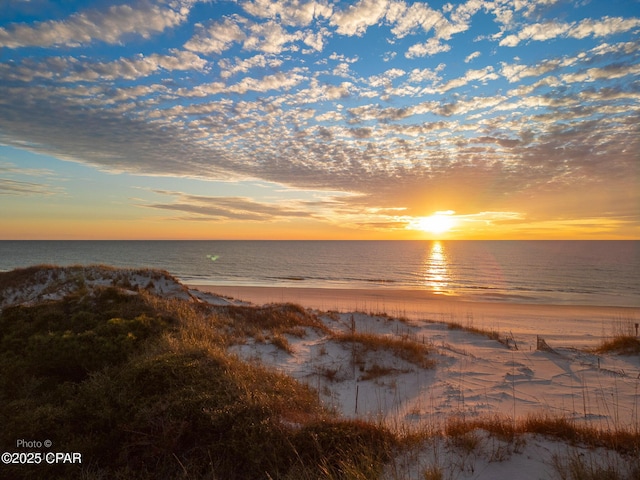 121 Gulf Hibiscus Dr, Port St Joe, FL 32456 - property view of water with a view of the beach