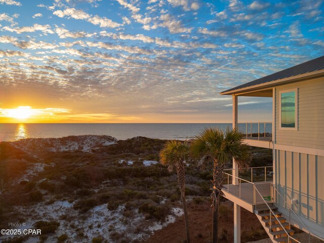 property view of water