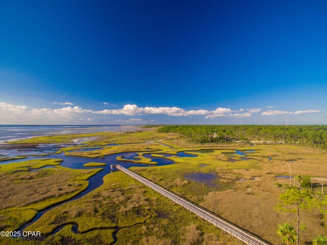 121 Gulf Hibiscus Dr, Port St Joe, FL 32456 - drone / aerial view with a water view