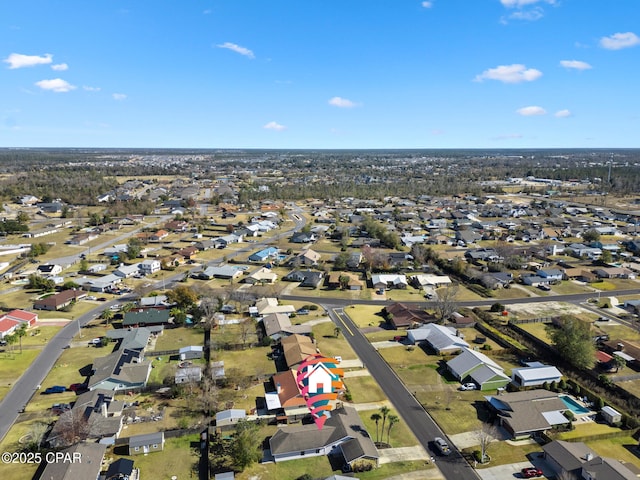 aerial view