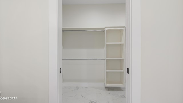 view of closet