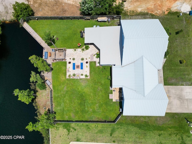 drone / aerial view
