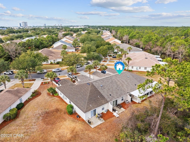 drone / aerial view