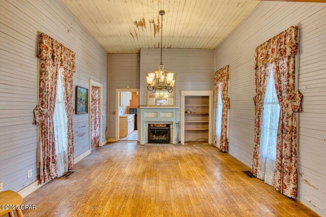 exterior space featuring a yard and covered porch