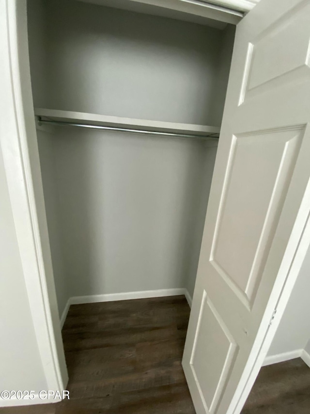 view of closet