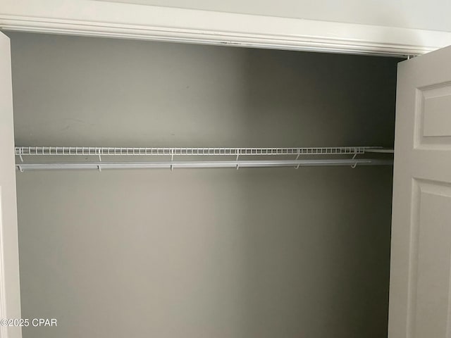 view of closet