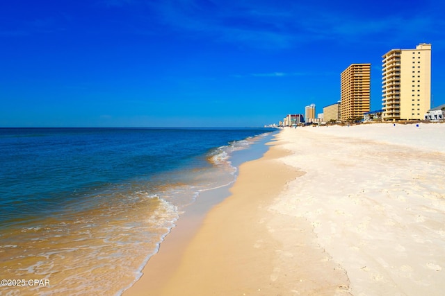 water view with a beach view