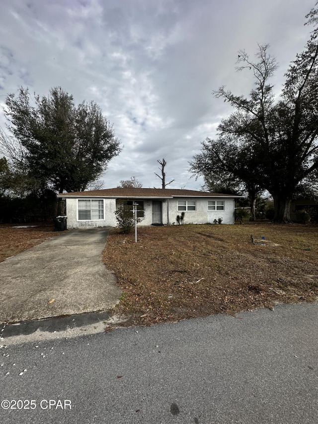 view of ranch-style house